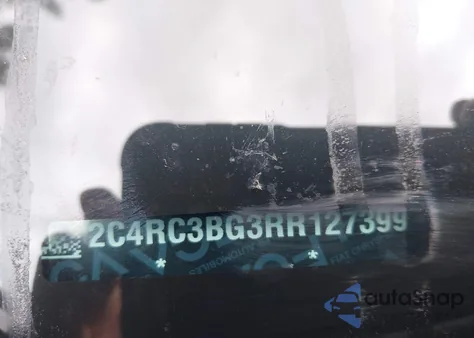 2024 Chrysler Pacifica Touring L Awd из США, поврежденный, VIN 2C4RC3BG3RR127399